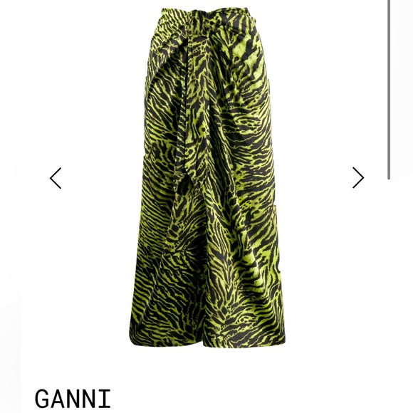GIANNI tiger print wrap skirt - Picture 5 of 13